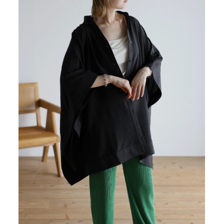 スクエアシャツポンチョ...