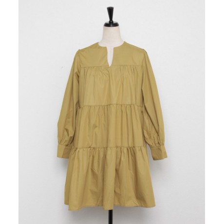 ティアードフリルチュニックシャツ...