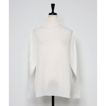 リップルストライプブラウス...