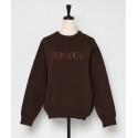 BONJOURクルーネックニット