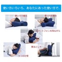 【新生活】　【まとめ買いがお得】枕 ピロー 洗える 低反発 いびき解消 5WAY枕 『いびき軽減低反発枕』