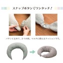 【新生活】寝具 綿 授乳 サポート 抱き枕 洗える 赤ちゃん ギフト  『カルム マルチクッション』