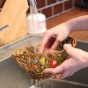 ユティル ラウンドバスケット Mサイズ UTILE / ユティル「新作」