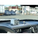 KOROSUKEmini コロスケミニ 茶色 高密度光触媒 紫外線LED 空気清浄機 国内製造 YMM-1905-ASC ミニコロ