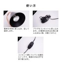 キャンドルウォーマーランプ LED  間接照明 ホワイト ブラック インテリア 卓上 ライト
