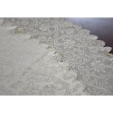 BIG SALE 20%OFF テーブルクロス 和 撥水 おしゃれ 円形 卓用 ジャガード織 花柄 インテリア 家具 即納