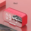 目覚まし時計 bluetooth スマホスタンド スピーカー内蔵 温度計 卓上 マイク搭載 FMラジオ 秋冬新作