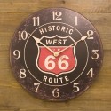 【アンティーク調】レジェクションカフェクロック[ROUTE66]【壁掛時計】