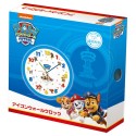 パウ・パトロール アイコンウォールクロック　ブルー