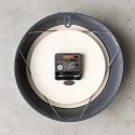 ORANGE PEEL FINISHED WALL CLOCK / 時計 ウォールクロック