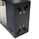 【DULTON ダルトン】DOUBLE FACE CLOCK RECTANGLE BLACK 両面掛け時計