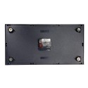 【DULTON ダルトン】DOUBLE FACE CLOCK RECTANGLE BLACK 両面掛け時計
