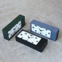 【DULTON ダルトン】DOUBLE FACE CLOCK RECTANGLE BLACK 両面掛け時計
