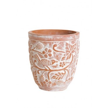 【フェアトレード】テラコッタの鉢・M...